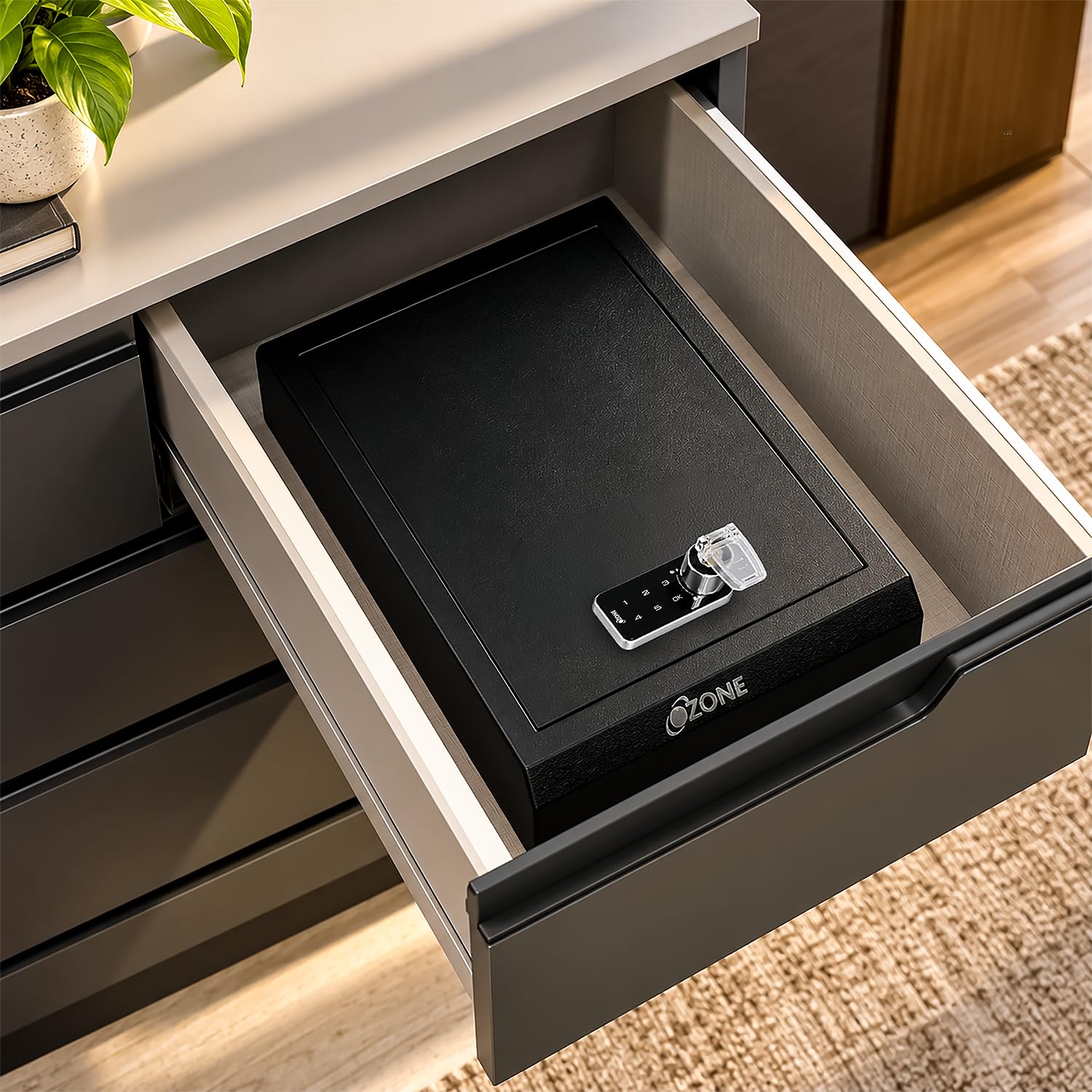 Digital Safe Locker - Secure Home & Office Storage -9