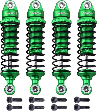 Amazon.com: HobbyPark Aluminum Shocks Absorber Assembled (Front