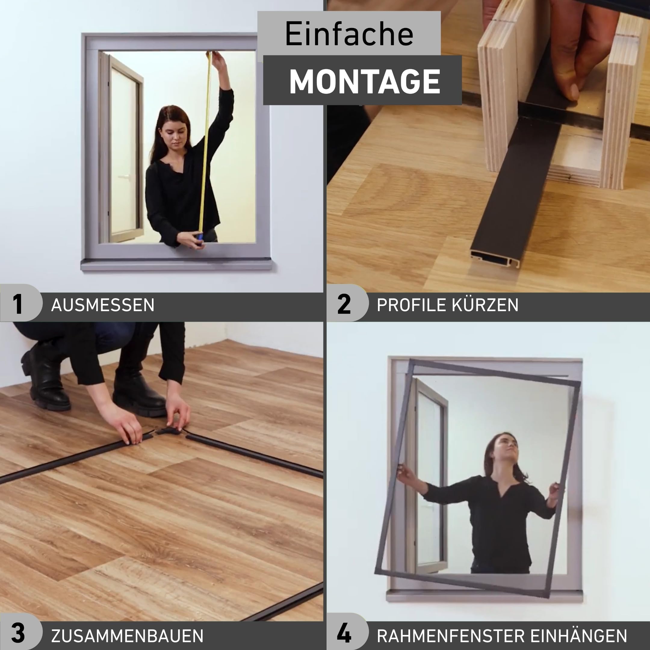 Windhager is COOL Rahmen Fenster 140x150cm W.