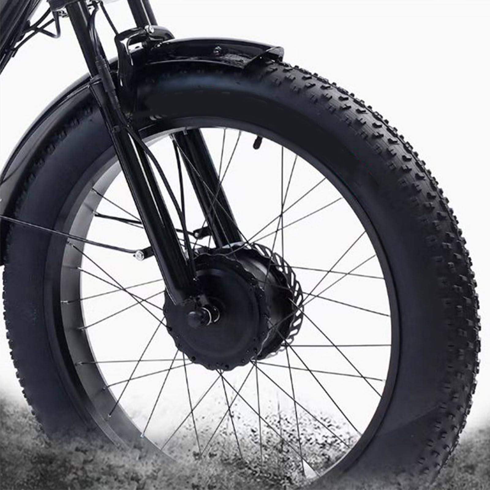 Tricycle électrique adulte à trois roues - Batterie amovible 48 V/12 Ah, vélo cargo électrique 20 pouces, pneus larges, autonomie de 35 km, idéal pour les courses et les pique-niques, charge maximal