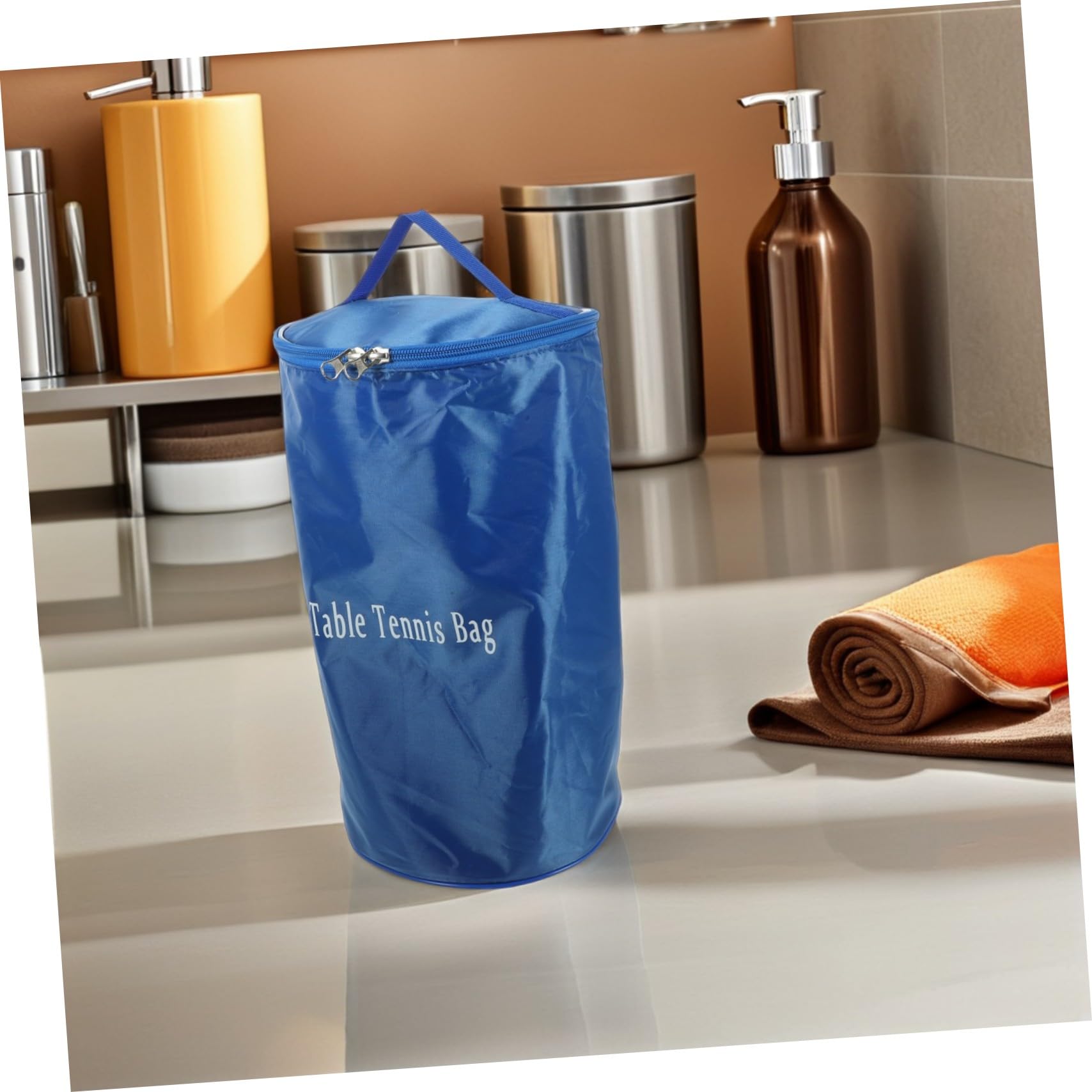 UPKOCH Borsa Portaoggetti Per Racchette Da 2 Organizer Per Palline Da Golf Borsa Da Pong Per Esterni Custodia Portatile In