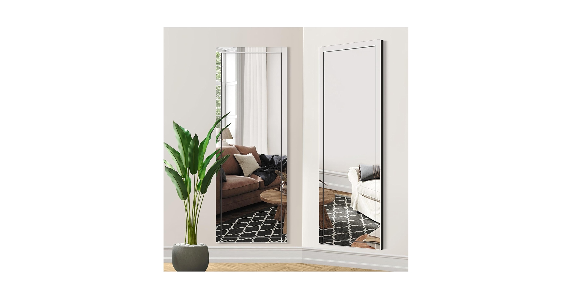 鏡 LADDER MIRROR Natural / IDEE ☆LADDER MIRROR Natural｜スタンドミラー｜IDEE SHOP Online