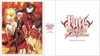 Fate Stay Night: Unlimited Bladeworks Blu Ray Collectors
