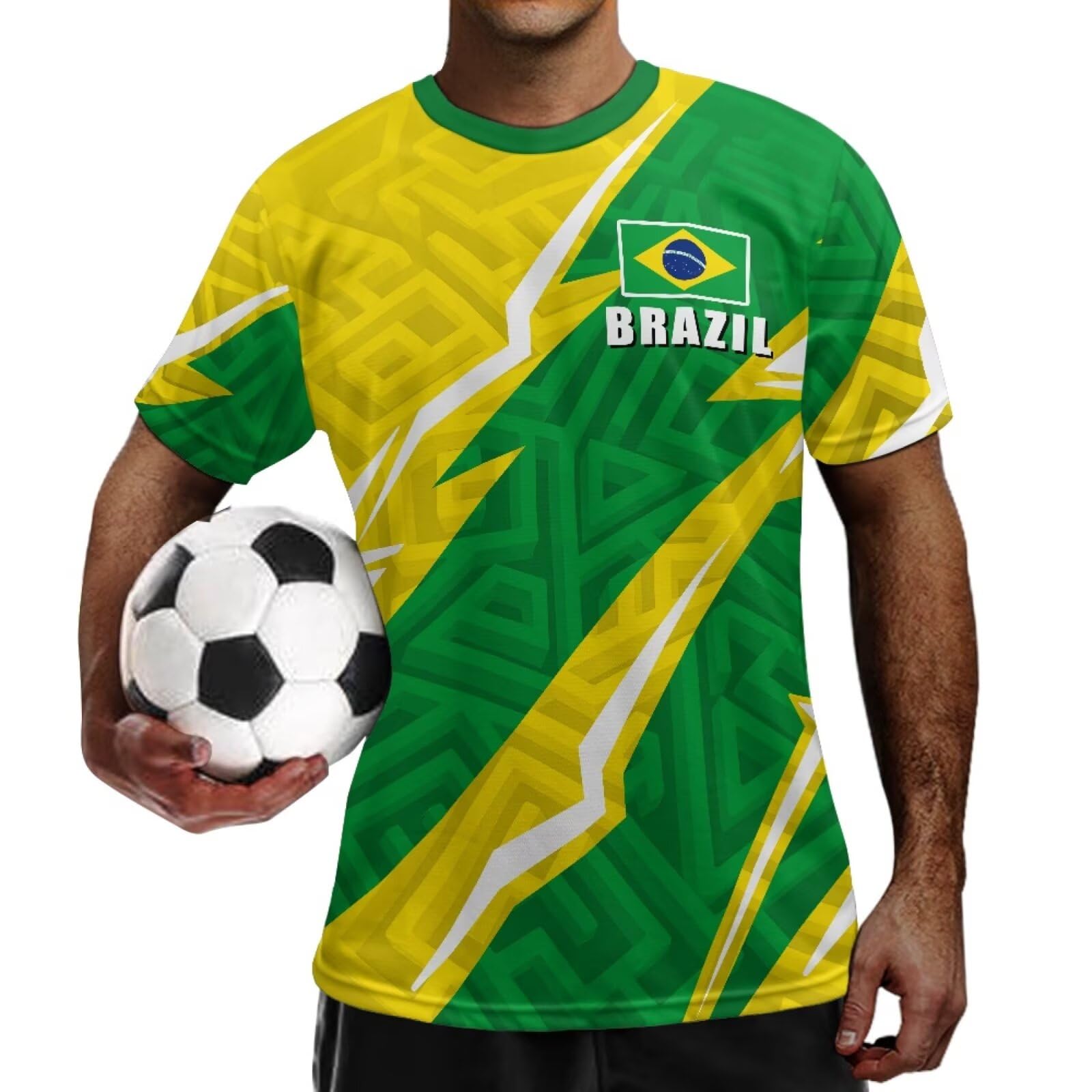 Fuojuvelie World Cup Soccer Jersey 2026 Quick Dry Athletic Fit Mens Soccer Jersey Lightweight for Soccer Practice