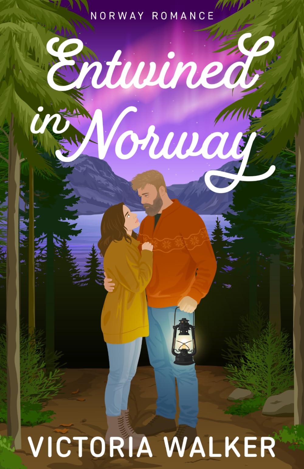 Entwined in Norway: An uplifting escapist romance set on a breathtaking island in the Norwegian fjords (Norway Romance)