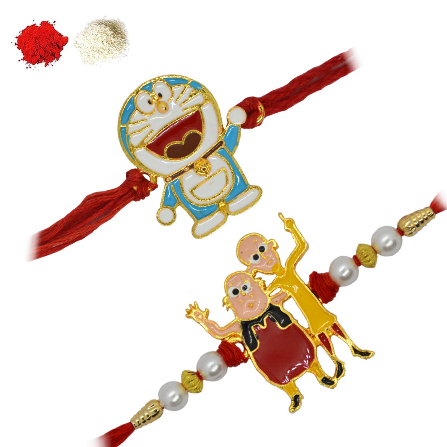 j. j. jewellers Doraemon & Motu Patlu Kids Rakhi (Set of 2) (B08BG2D6J6) Amazon Price History, Amazon Price Tracker
