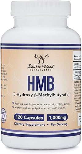 Miniatura 6 de Suplemento HMB probado por terceros para recuperación muscular crecimiento y retención síntesis de proteínas fabricado en Estados Unidos 120