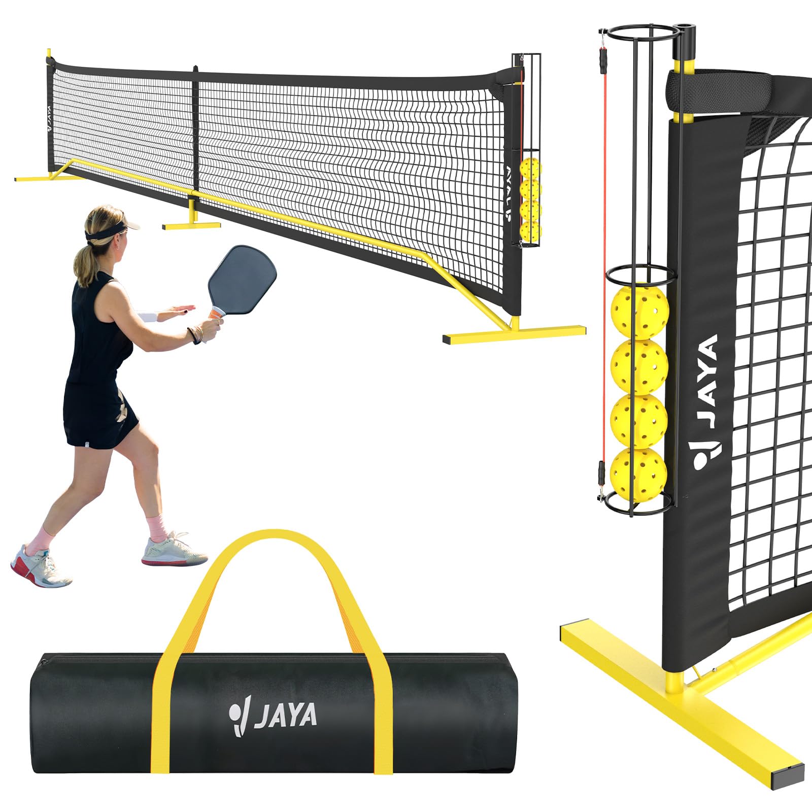 ピックルボール　ネット Amazon | JAYAポータブルピックルボールネット ユニークなボール