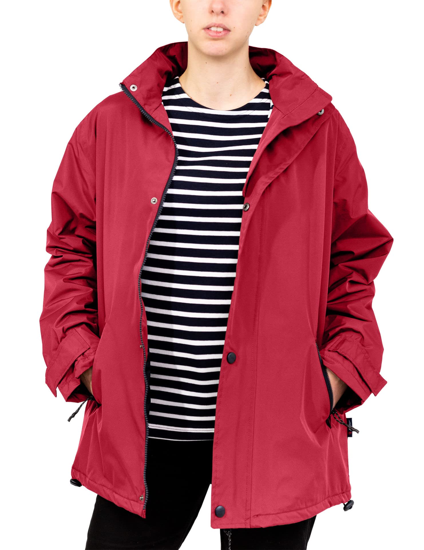 Breizh Ocean - Parka imperméable Femme FAURAY, Coutures thermosoudées - Grandes tailles disponibles du XS au 4XL