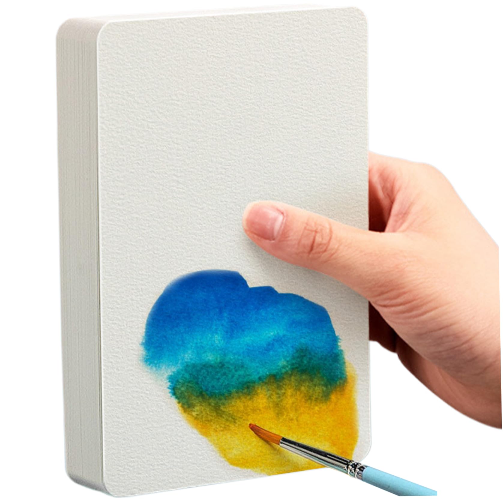 60Pcs 4x6 Cotton Pulp Watercolor Cards 140lb Heavyweight Blank Paper for Painting