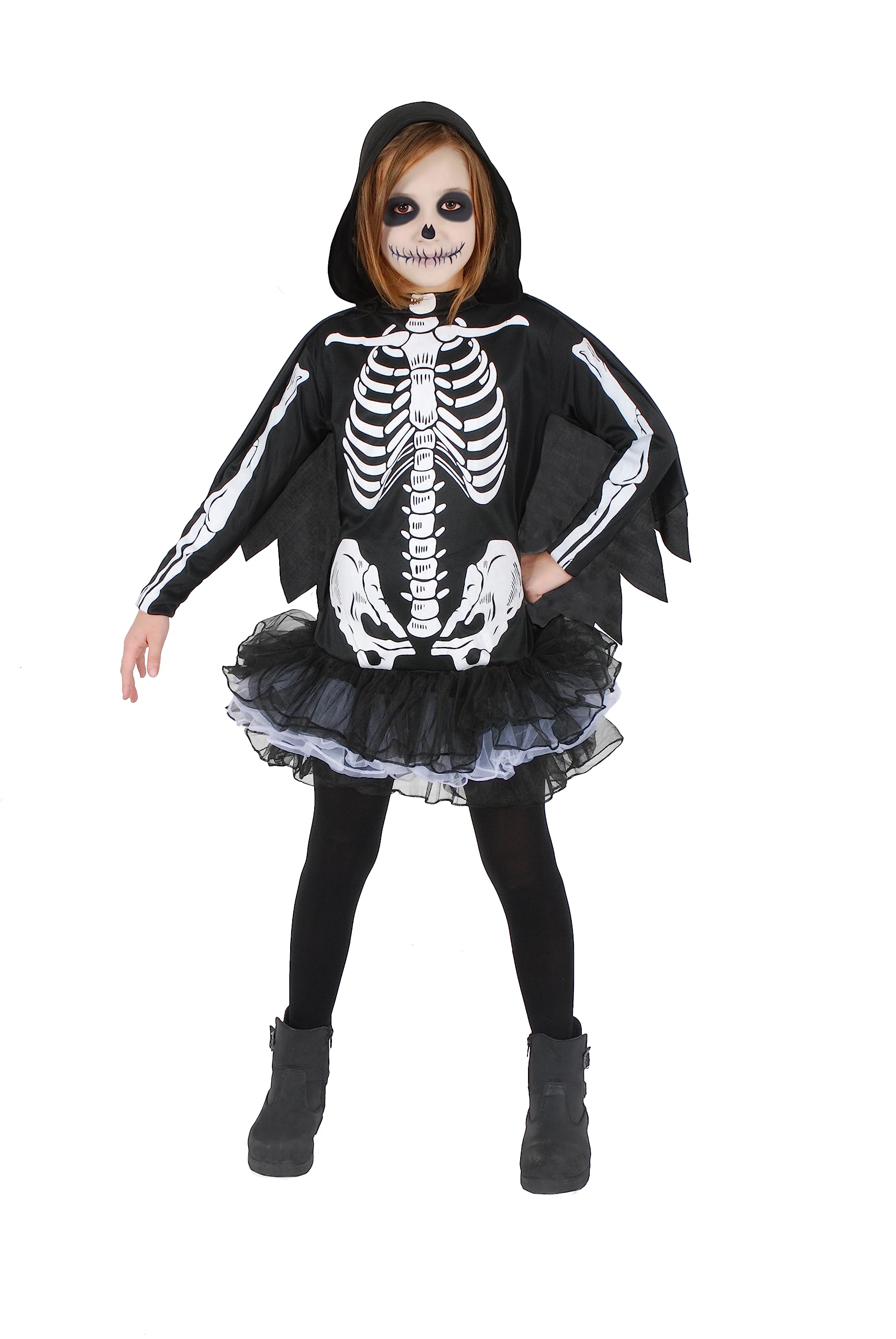 Ciao- Skeletrina Esqueleto disfraz niña
