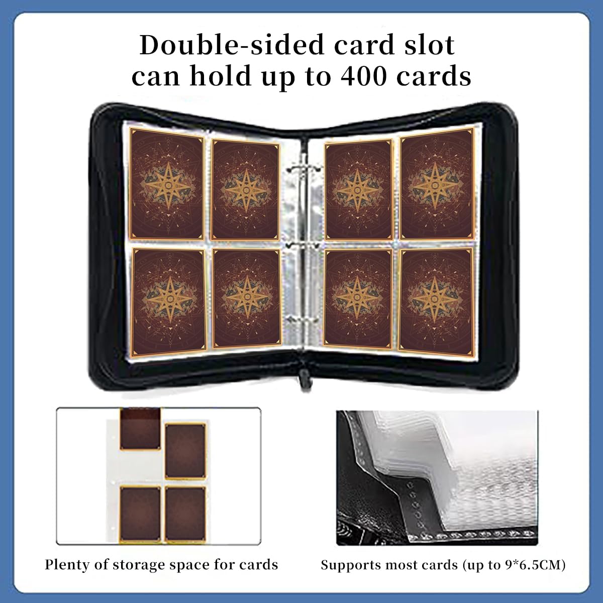 Amazon.co.jp: SUSWIM 9つのポケットに918枚のカードを収納可能