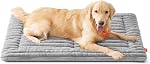 Feandrea Dog Bed Mat, XL, 105 x 70 cm, Pet Blanket for Dogs and Cats, Machine Washable Warm Pet Mattress, Dove Gray UPPB044GD01
