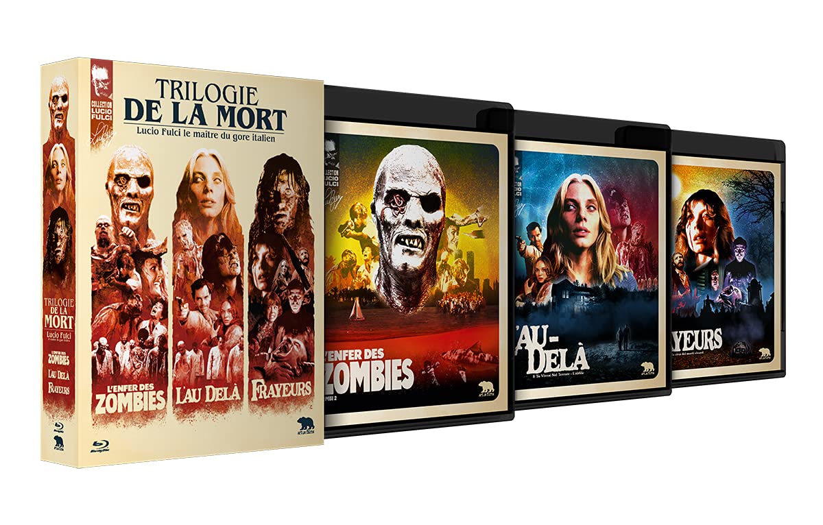 Trilogie de la Mort-l'enfer des Zombies + L'Au-delà + Frayeurs [Blu-Ray]