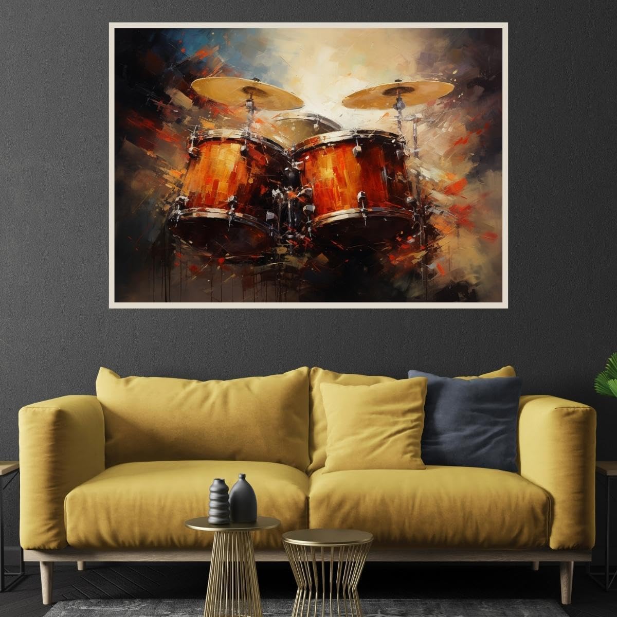 Drum Set Jigsaw Puzzle 300/500/1000 Piece (500pc (38×52cm))