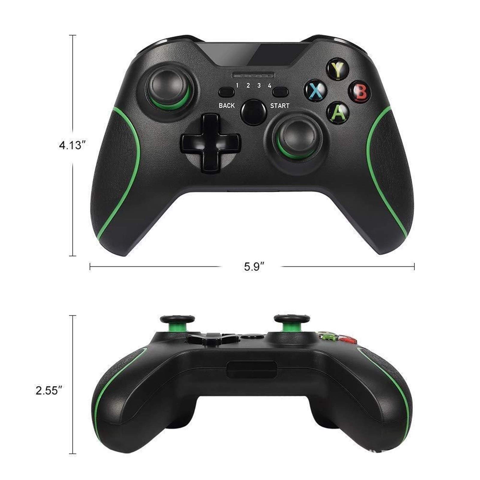 MOLUO Controller Gaming Pad 2.4G Wireless Controller Per Xbox one/360 Console Per PC Per Android smartphone Gamepad Joystick