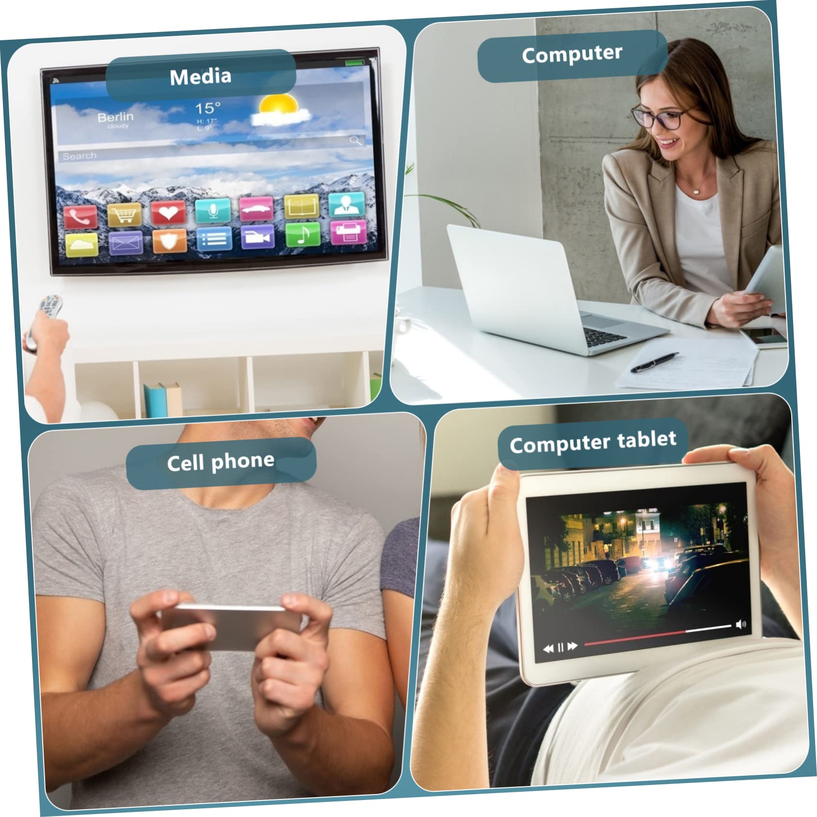 ABOOFAN 3pezzi Docking Station Usb c Compatta Adattatore Per Laptop e Smartphone Design Leggero e Portatile Supporto Ethernet e Ricarica Pd