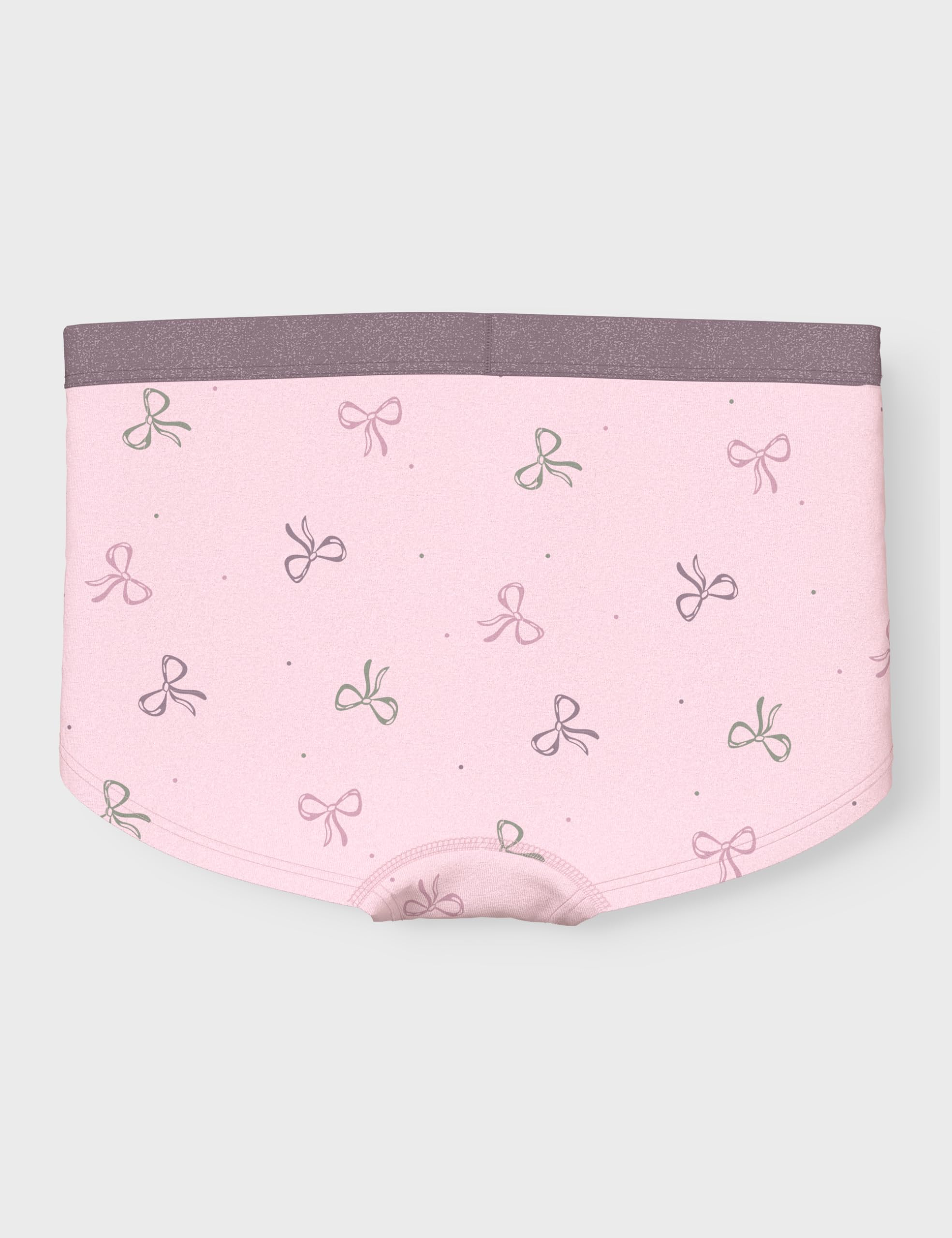 NAME IT Nkfhipster 3p Barely Pink Bow Noos Nkfhipster 3P Barely Pink Bow Noos Niñas (Pack de 1)