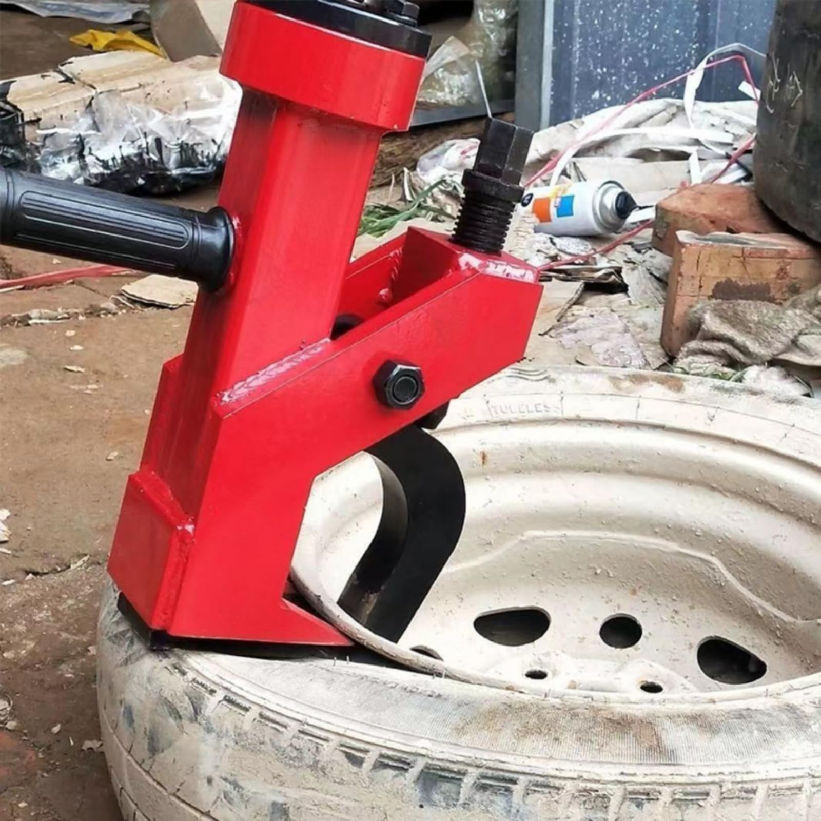 Separador Manual Talón Neumático Metálico Rompedor Manual Talón Acero Equipo Mecánico