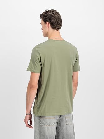 ALPHA INDUSTRIES Men's Basic T-Shirt for Men T-Shirt (Pack of 1)