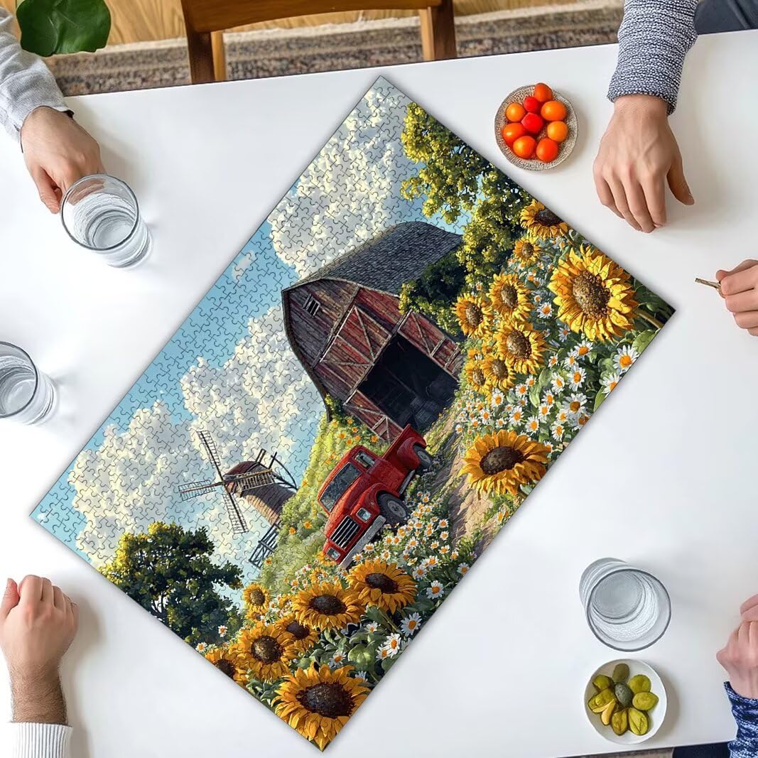 Puzzle Farm, Puzzle 5000 Pezzi Adulti per Decor, Regalo Donna/Uomo -8538