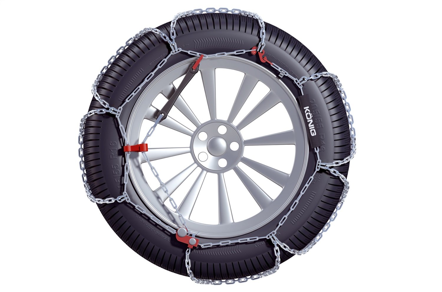 KÖNIG CB-12 104 łańcuchy śniegowe, 2 sztuki