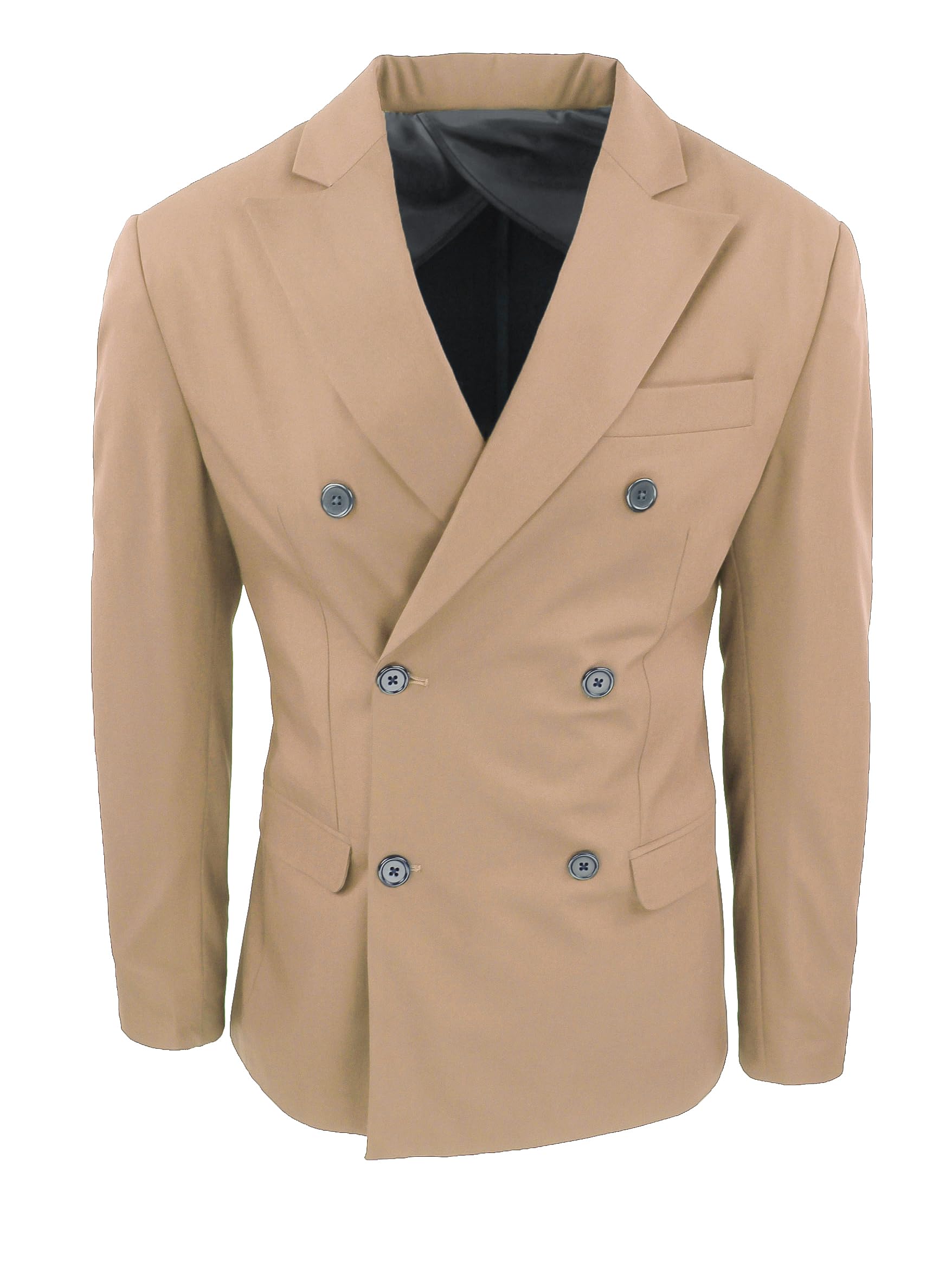 Giacca Uomo Doppiopetto Elegante Slim Fit Sartoriale Made in Italy