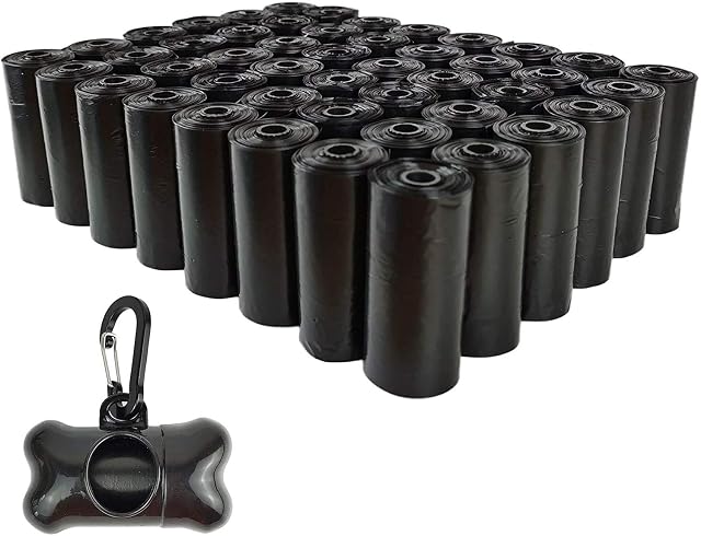 Bolsas para Excrementos de Perro con Dispensador, 72 Rollos
