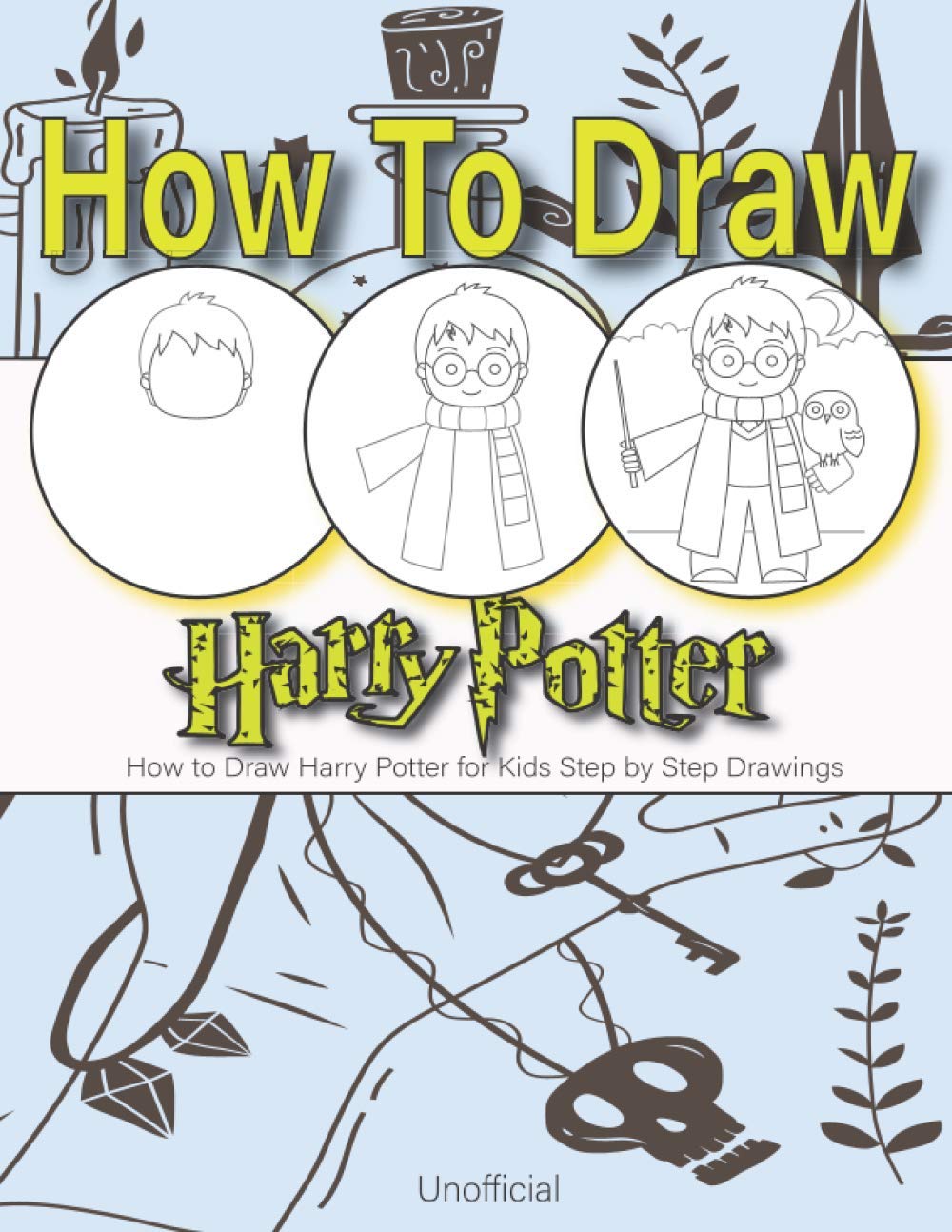 Buy How to Draw Harry Potter for Kids Step by Step Drawings Learn to