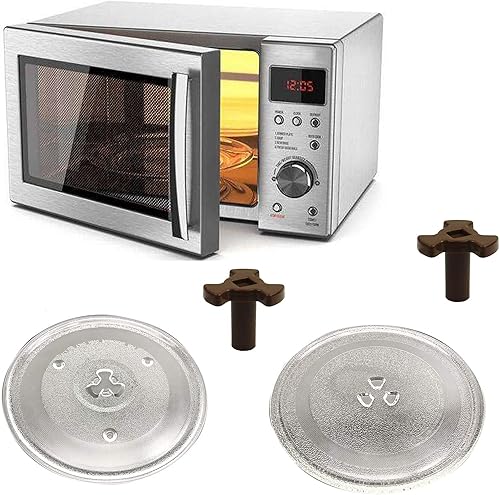 Miniatura 8 de 2 acopladores de plato giratorio para microondas, eje de microondas de 0.59 pulgadas, guía de rodillo de microondas pequeño, eje de bandeja de