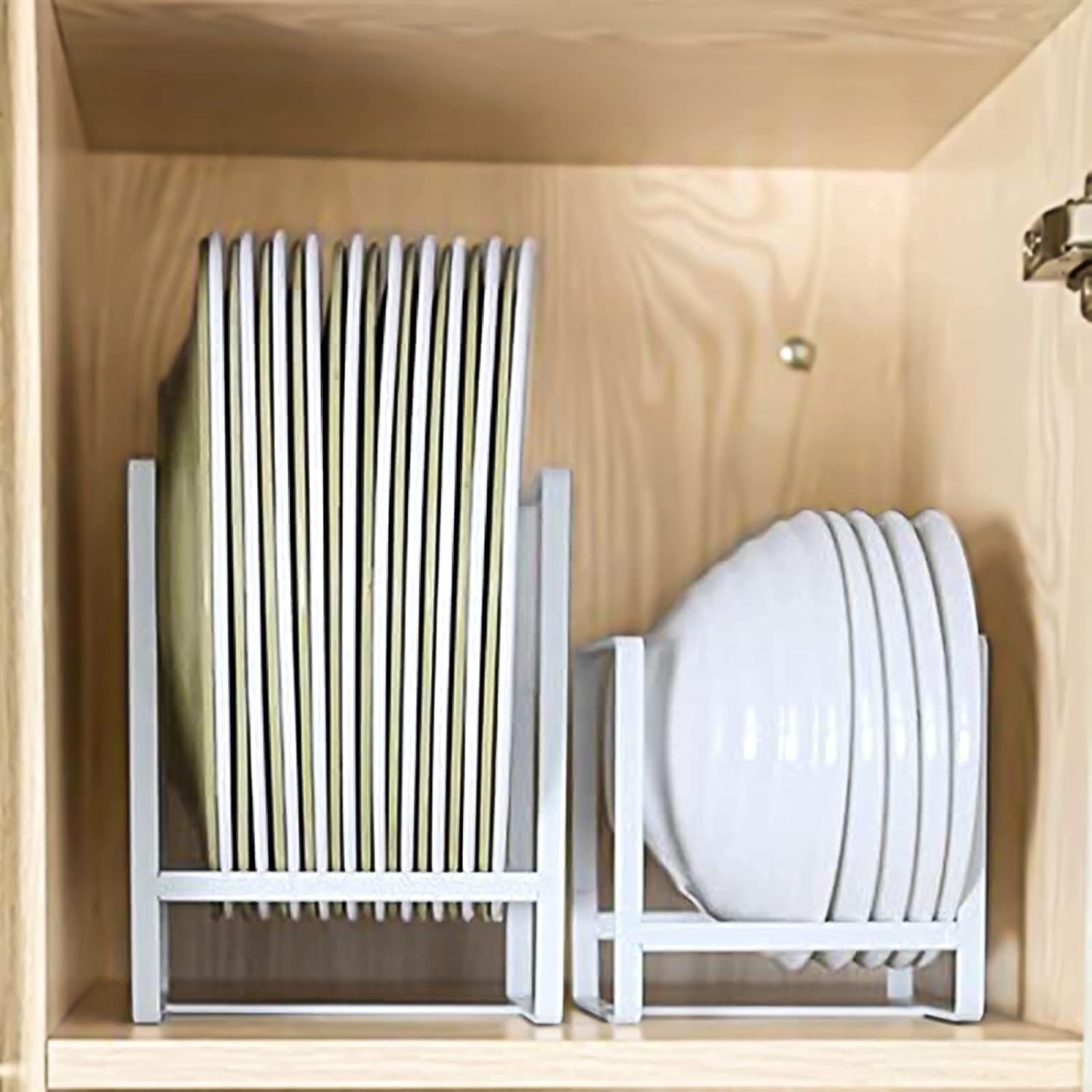 Homtone Kitchen Plate Dish Organizer Rack Vertical Kuwait Ubuy