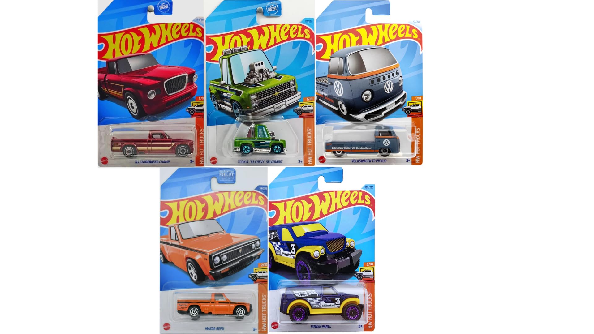 Amazon.com: Hot Wheels Hot Trucks Die-Cast Cars, 5-Pack