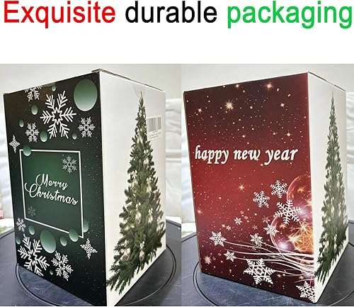 Miniatura 6 de Esferas de adorno de plástico transparente de 3.15 pulgadas, bolas de Navidad, adornos rellenables de bricolaje, adornos transparentes para