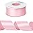 Ribbli Light Pink Double Faced Satin Ribbon,1-1/2 x Continuous 25 Yards,Use for Bows Bouquet,Gift Wrapping,Baby Shower,Floral Arrangement
