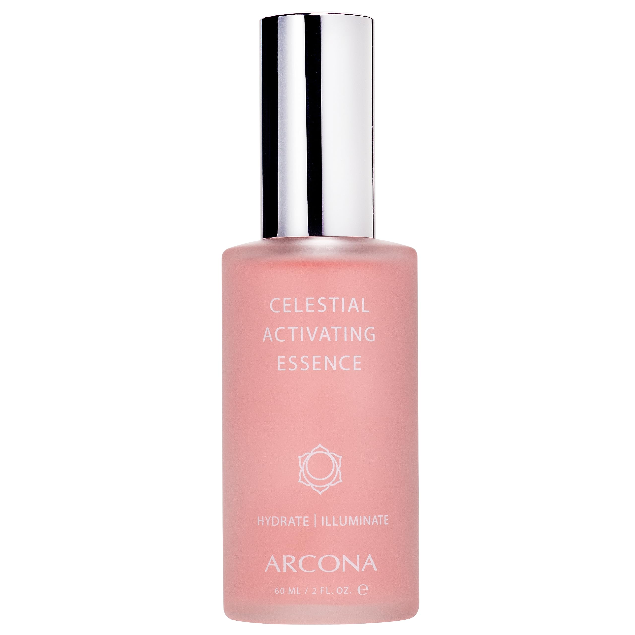 Celestial Activating Essence - Rose Water, Organic Bergamot, Rosa Damascena Flower Oil, Chamomilla Flower Extract - 2 Fl Oz.