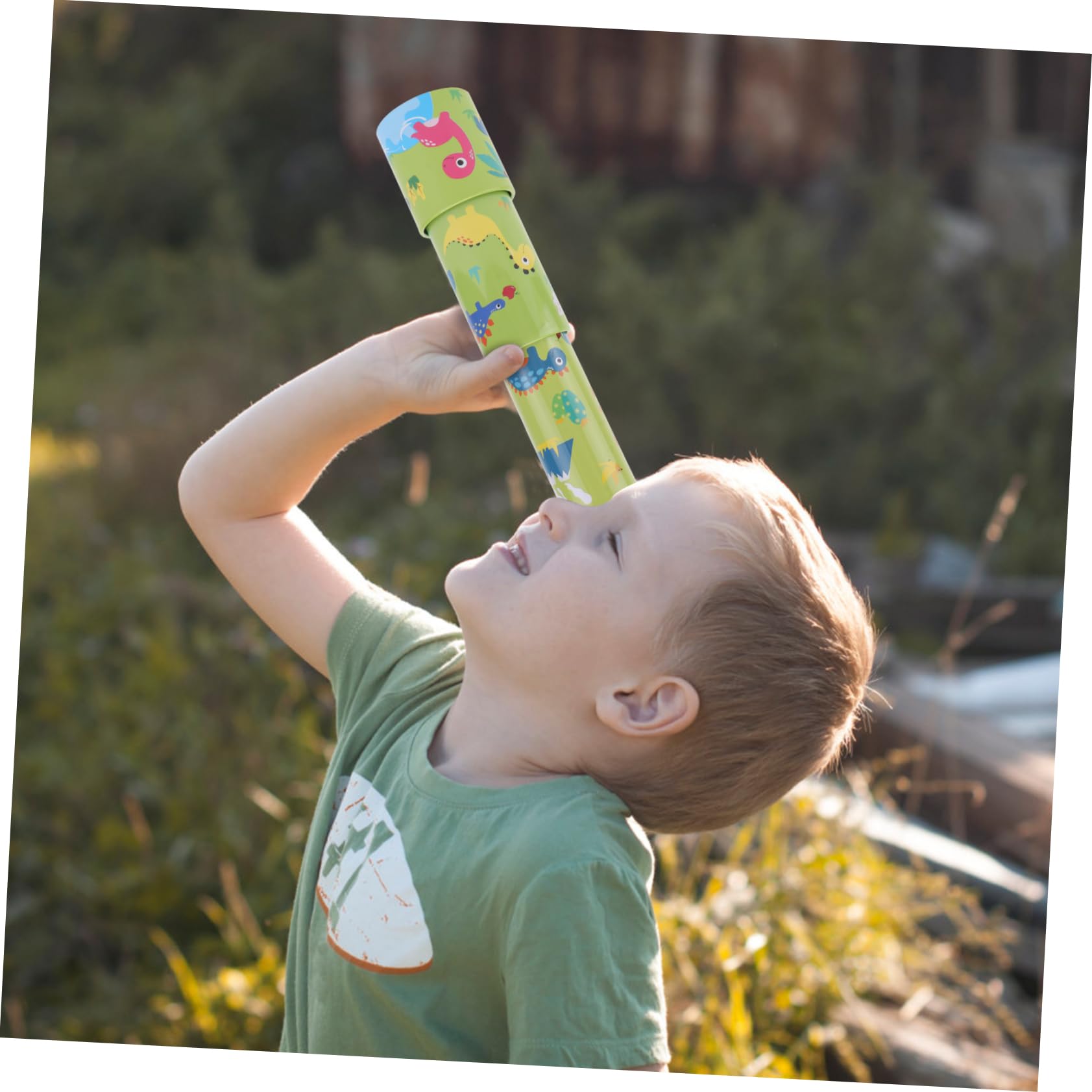 DECHOUS Interactive Plaything for Children Boys and Girls Binoculars Vision and Intellectual Development