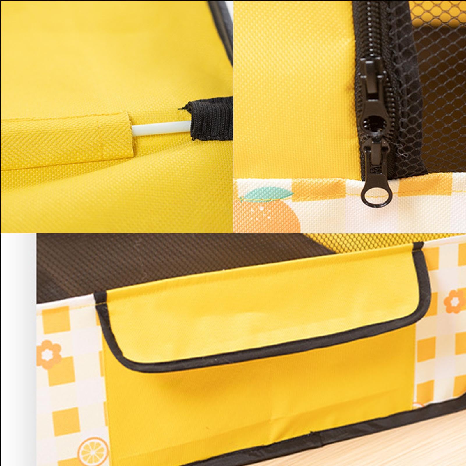 Tienda de campaña para perros – Corral plegable de tela Oxford antiarañazos para gatos | Caja de parto portátil multifuncional para gatos, casa anidada con malla transpirable para el hogar, criadero