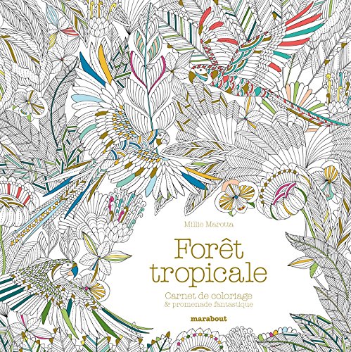 Télécharger Carnet de coloriage Forêt tropicale PDF Ebook En Ligne