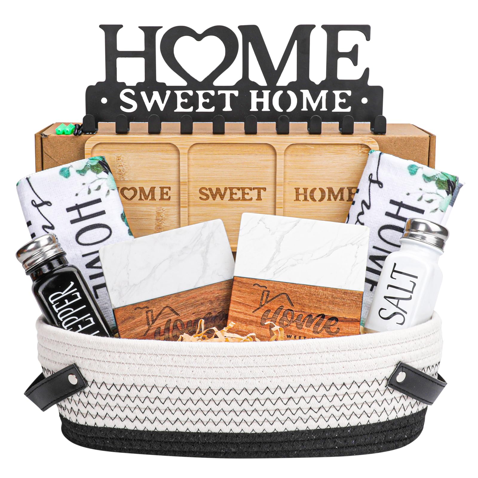 New Home Gifts,House Warming Gifts New Home,Housewarming Baskets for Couples, Clients, Women, Men,Hose Buyers Realtors,First House Gift Ideas, New Apartment