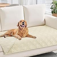 Vista 108 de hyha - Manta impermeable para cama de perro, mantas suaves para mascotas, funda impermeable para sofá para perros, fundas reversibles lavables