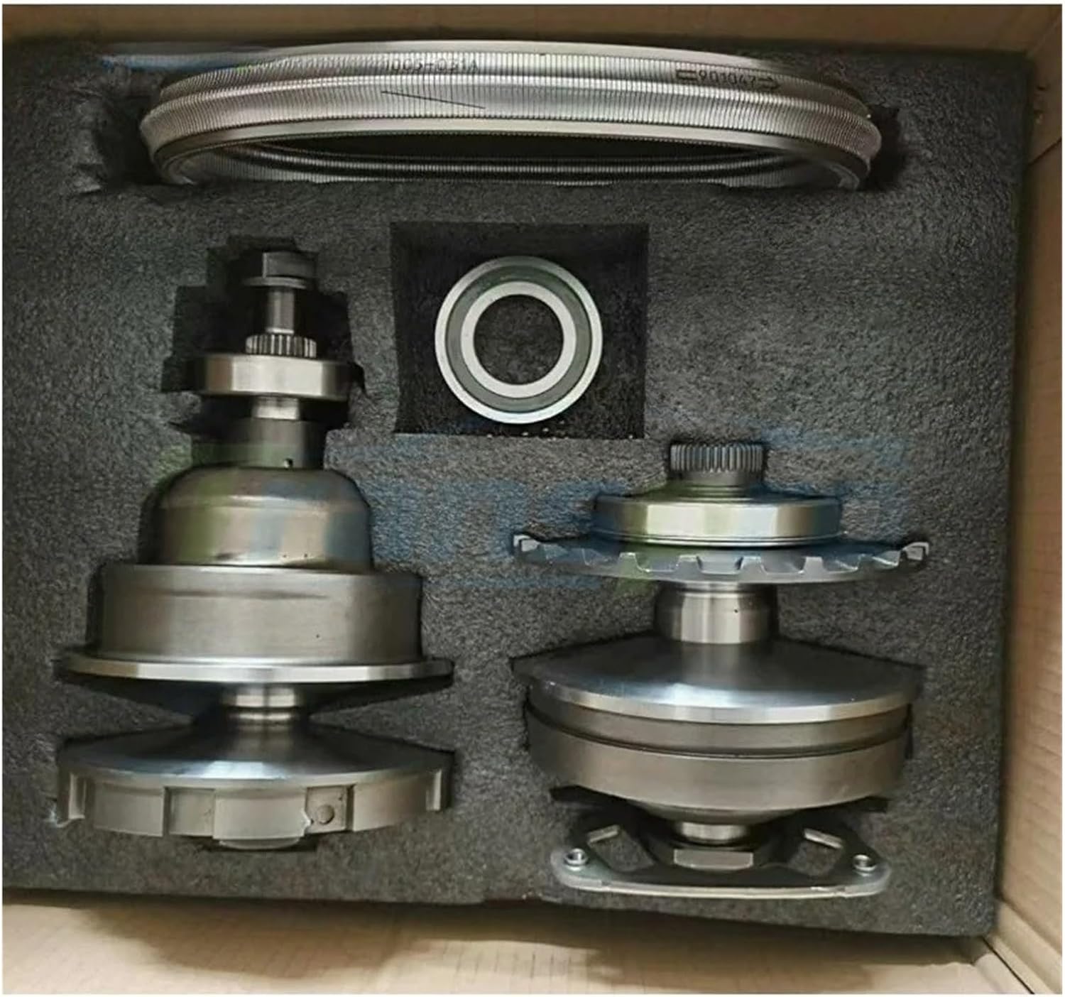 RE0F10A JF011E CVT Pulley Set Chain Belt 901066 901047 Compatible For Nissan Renault Mitsubishi JF011 Gearbox Drive Pulley Transmission(29 Teeth 901047)