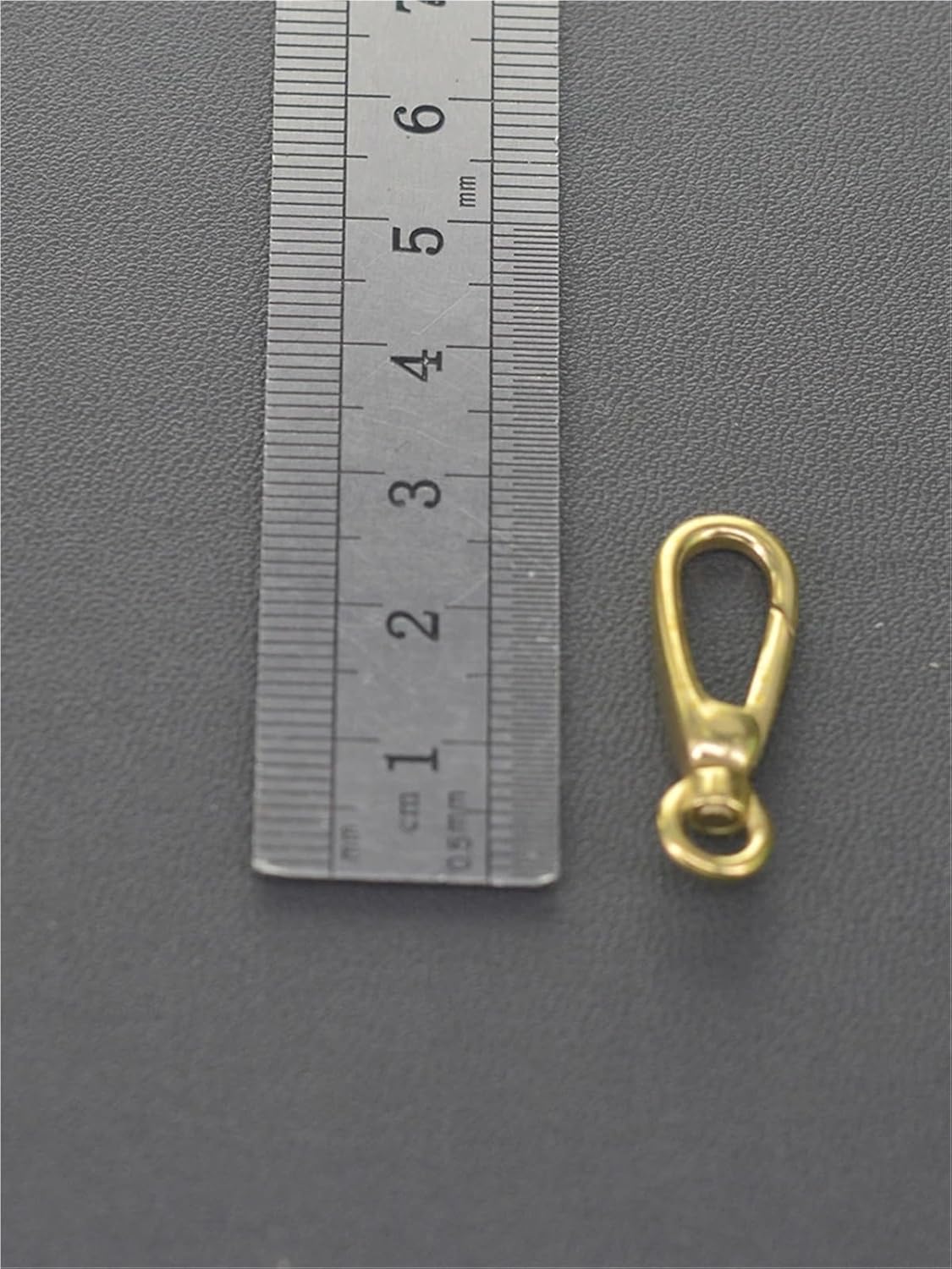 Pocket Watch Swivel Clip Chain 10 Pcs 28mm Mini Small Solid Brass Drop Pocket Watch Swivel Clip Chain Spring Snap Hook Buckle DIY
