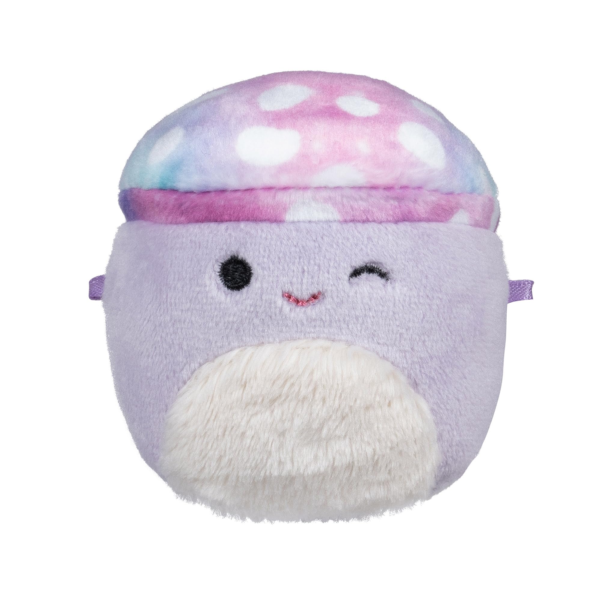 Squishmallows Micromallows Original Plush 4-Pack - Trudy Ladybug, Caedyn Cow, Maui Pineapple and Minya Mushroom - Image 4