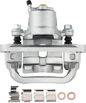 19B3276 Rear Right Disc Brake Caliper Passenger Side Caliper w/o Pads Fit for 2008-2017 Toyota Sequoia, 2007-2017 Toyota Tundra