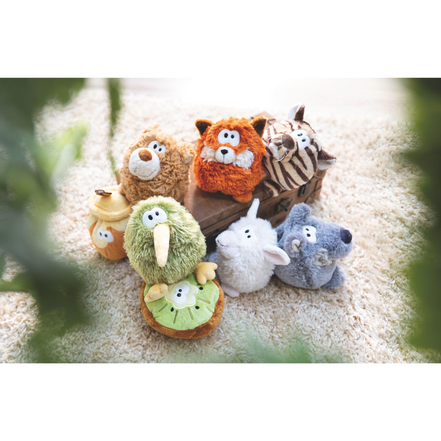 Amazon.co.jp: ニキ(NICI) Let me out ぬいぐるみ ウルフ&シープ 15cm