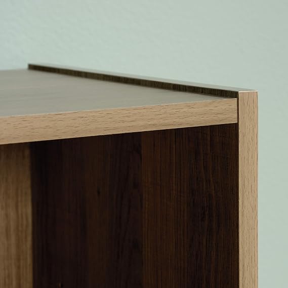Sauder Beginnings 3-Shelf Bookcase, Bookshelf with Adjustable Storage Shelves, in Summer Oak