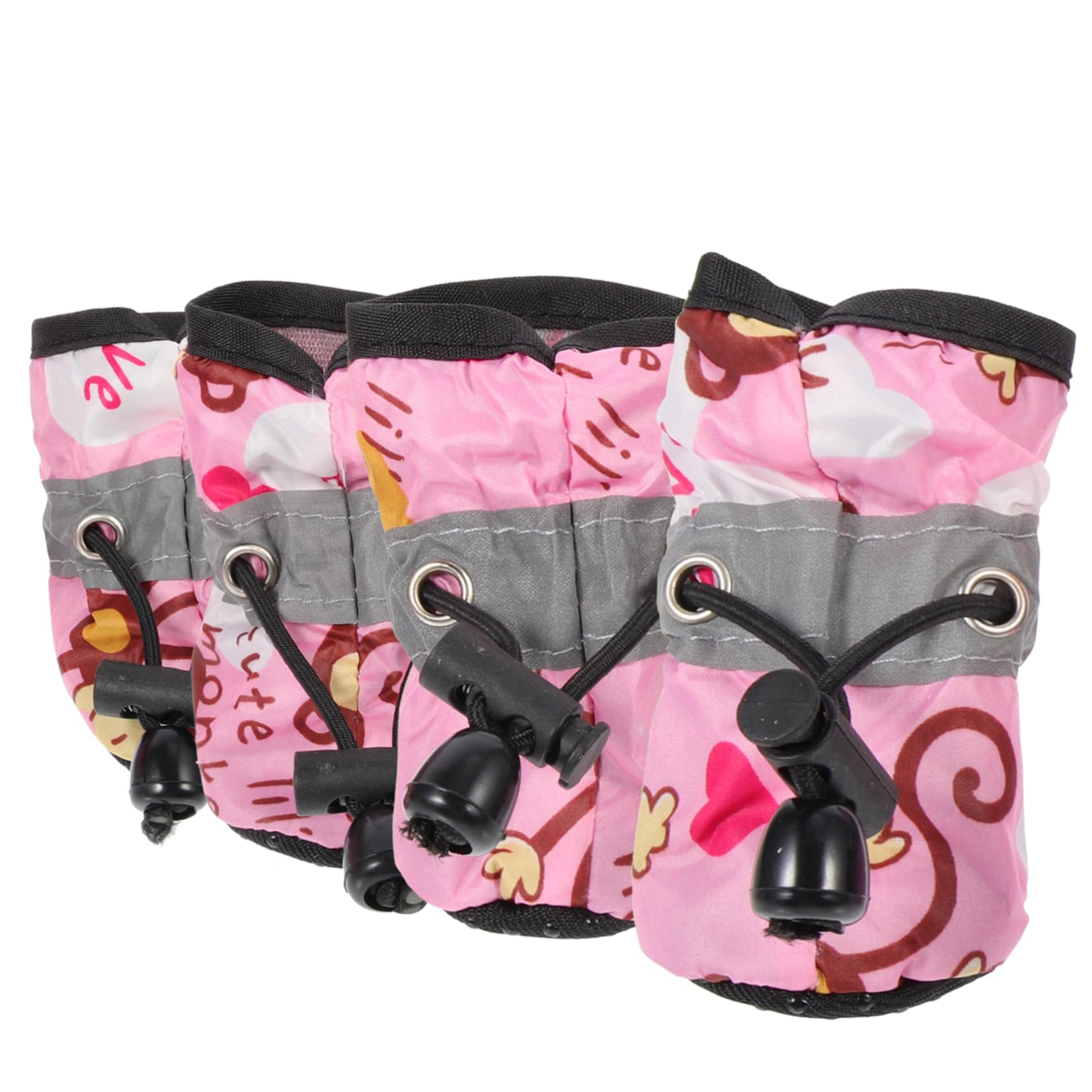 GALPADA Stylish Dog Shoes Dog Protectors Puppy -Slip Soft Sole Pet Shoes for Hot Pavement