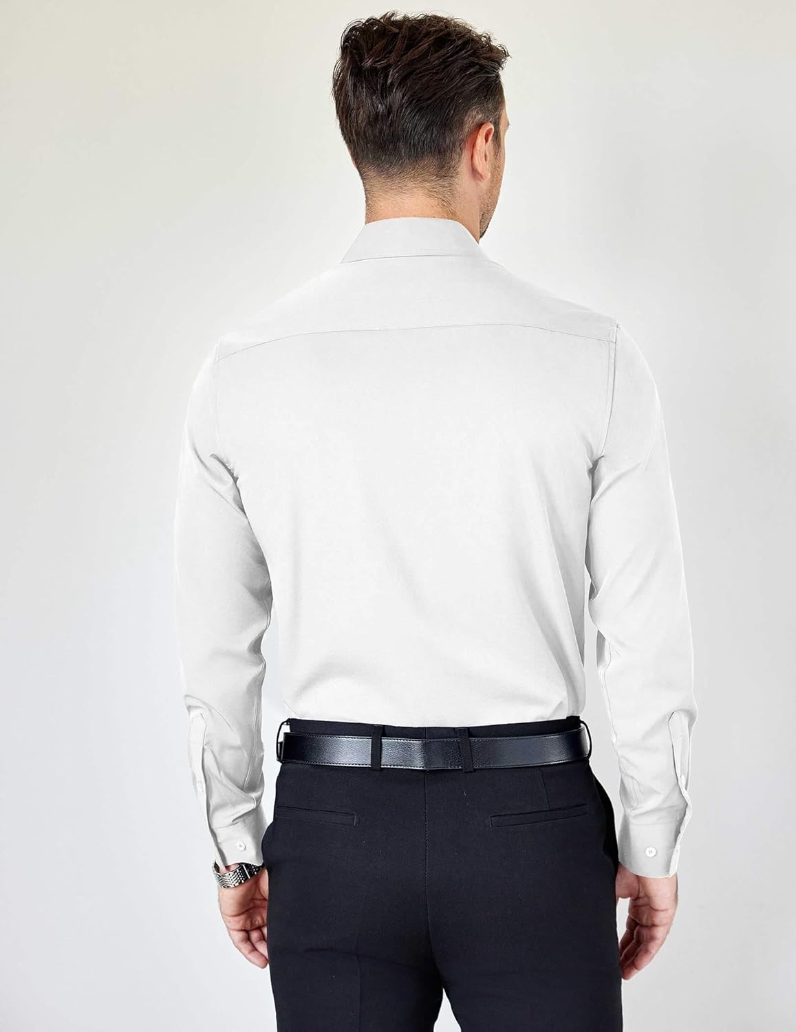 COOFANDY Mens Dress Shirts Wrinkle Free Long Sleeve Button Down Shirts Formal Business Shirt - Image 4