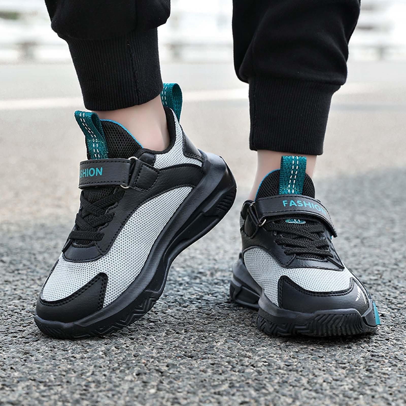 Scarpe da Corsa Ragazzo - Scarpe Ginnastica Bambino Estive Scarpe da Ginnastica per Leggere in Mesh Traspirante con Suola Morbida Comode Calzature Sportive per Sport Quotidiani e attività All'Aperto.