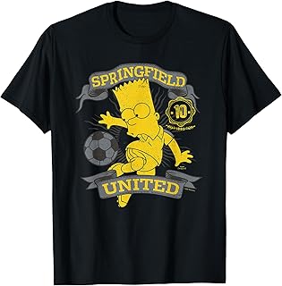Soccer Bart Simpson Springfield United T-Shirt